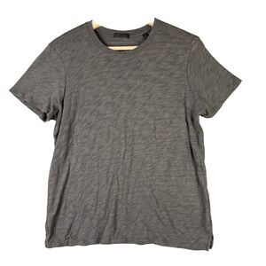 ATM Anthony Thomas Melillo Slub Schoolboy Tee Gray Large AW1145-FK